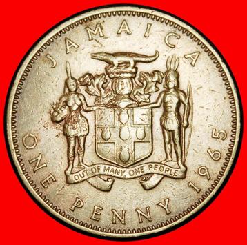 Ⰶ GREAT BRITAIN 1964-1967: JAMAICA 1 PENNY 1965 ELIZABETH II beschikbaar voor biedingen