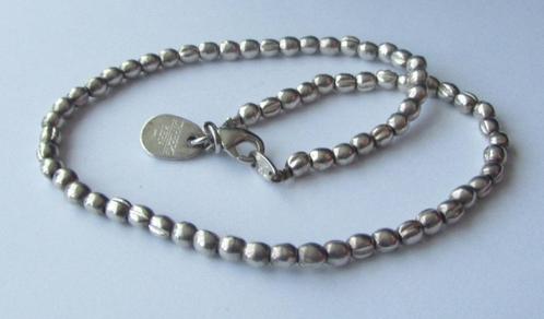 Prachtige vintage DYRBERG KERN ketting collier verzilverd, Sieraden, Tassen en Uiterlijk, Kettingen, Zo goed als nieuw, Zilver