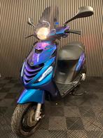 PIAGGIO ZIP 4T 3V BROM 2020 FULL OPTION GLANS CAMELEON, Ophalen, Maximaal 45 km/u, Zip, Zo goed als nieuw