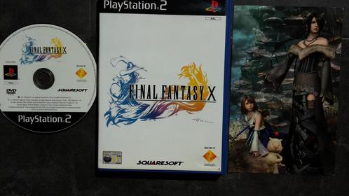 PS2 - Final Fantasy X - PlayStation 2 Squaresoft RPG, Spelcomputers en Games, Games | Sony PlayStation 2, Zo goed als nieuw, Role Playing Game (Rpg)