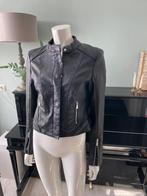 Leren jas van Amisu maat S, Douwenmaat 8-3 Meppel, Info@again.nu, Zwart, Ophalen of Verzenden