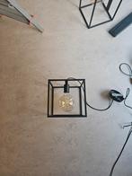 Industriële vierkante hang lamp, Ophalen of Verzenden, Nieuw, Metaal, Industrieel