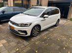 Volkswagen touran R-line 7 P, Auto's, Volkswagen, 4 cilinders, Alcantara, Wit, Overige kleuren