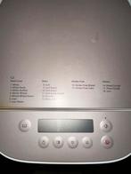 Panasonic SD-ZD2000 Broodbakmachine - Gebruikt, Gebruikt, 800 tot 1200 gram deeg, Kijkvenster, Ophalen