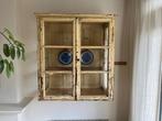 Vintage vitrinekast - afkomstig Van Dijk & Ko, Ophalen, Vintage, 50 tot 100 cm, 25 tot 50 cm
