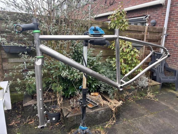 Singular Gryphon Ti titanium frameset, Fietsen en Brommers, Fietsonderdelen, Zo goed als nieuw, Mountainbike, Frame, Ophalen