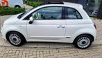 Fiat 500 lounge 1.2 AUT 51KW 2010 Wit, Stof, 4 cilinders, Wit, Origineel Nederlands