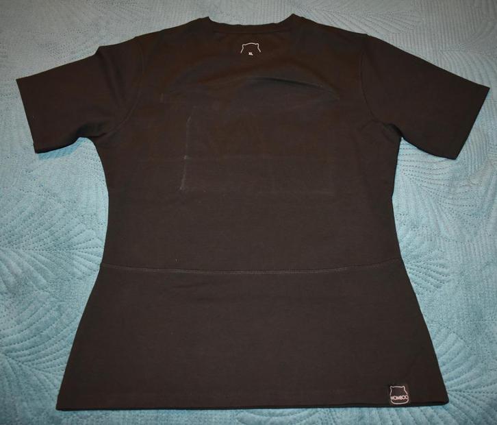 Woomboo - zwarte Womboo buidelshirt XL (man) - als nieuw, Kinderen en Baby's, Babydragers en Draagdoeken, Zo goed als nieuw, Overige typen