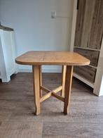 Vintage - Salontafel - Bijzettafel - Tafel - Hout -Vierkant, Ophalen