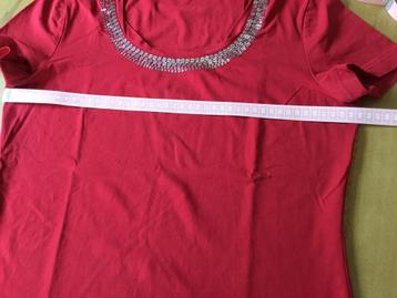 Opruiming: Taifun shirtje met mooie deatails maat S beschikbaar voor biedingen