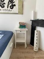 N°2 Bed sides IKEA White, Wit, Zo goed als nieuw, Hout, Eenpersoons