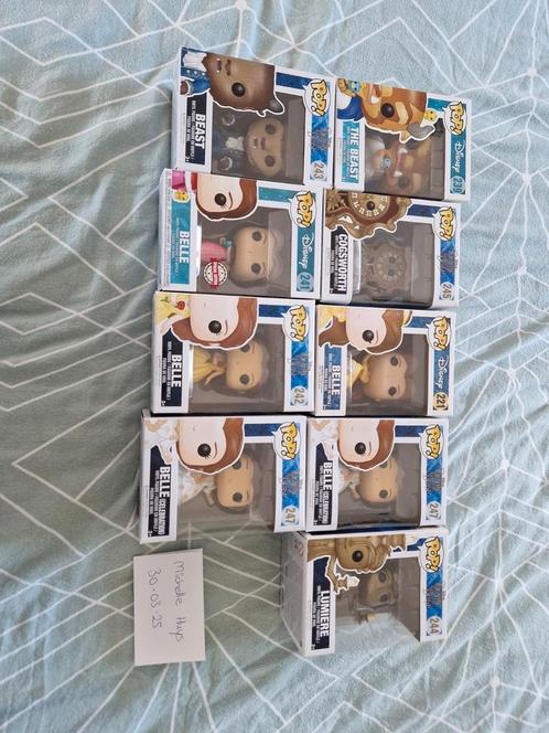 Beauty and the beast funko/Belle en het beest funko, Verzamelen, Poppetjes en Figuurtjes, Zo goed als nieuw, Ophalen of Verzenden