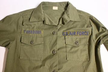 us air force utility shirt women's dames blouse amerika  beschikbaar voor biedingen