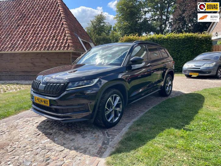 Skoda Kodiaq 1.5 TSI Sportline Business-NL auto-BTW-Pano-Vir, Auto's, Skoda, Bedrijf, Te koop, Kodiaq, ABS, Achteruitrijcamera