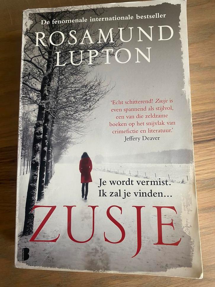 Rosamund Lupton - Zusje, Boeken, Thrillers, Zo goed als nieuw, Nederland, Ophalen
