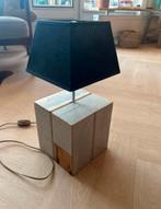 Lamp van resthout, uniek patroon, Ophalen, Gebruikt, Stof, Minder dan 50 cm
