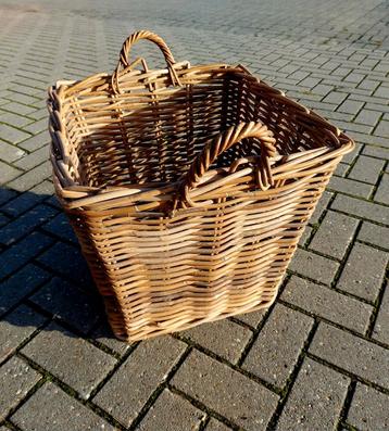 Zgan Robuuste stevige rieten mand naturel  rotan houtmand beschikbaar voor biedingen