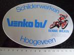 sticker bennie wilken maico venko logo motorcross motocross, Verzamelen, Stickers, Sport, Zo goed als nieuw, Verzenden