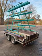 Gegalvaniseerde Tandemasser met afneembaar glasresteel, Ophalen, Gebruikt, Hoka, X