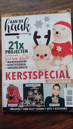 Aan de haak, kerstspecial,  haken voor kerst, Ophalen of Verzenden, Zo goed als nieuw, Haken, Patroon of Boek