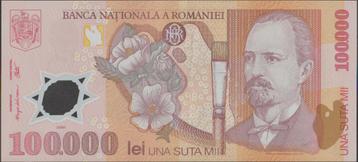 Roemenië 100.000 lei 2001 XF p.114a (# 56) beschikbaar voor biedingen