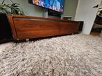 Hans Daalder design tv-meubel – notenhout, Huis en Inrichting, Ophalen, 150 tot 200 cm, Zo goed als nieuw, Minder dan 100 cm