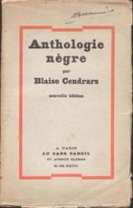 Blaise Cendrars - Anthologie nègre - 1927, Boeken, Verzenden, Gelezen