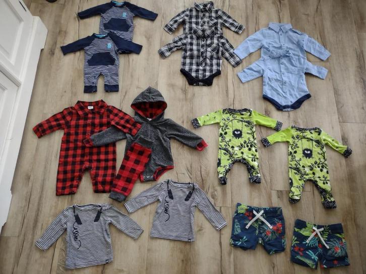 Prachtig tweeling kledingpakket, jongens tweeling, 50/56/62., Kinderen en Baby's, Tweelingen en Meerlingen, Zo goed als nieuw