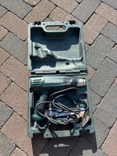 Metabo heteluchtpistool, Doe-het-zelf en Verbouw, Overige Doe-het-zelf en Verbouw, Zo goed als nieuw, Ophalen of Verzenden