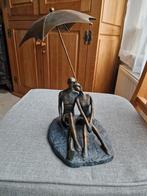 beeld verliefd stel onder paraplu, Ophalen of Verzenden