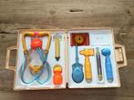 936 Fisher price vintage dokterskoffer/doktersset, zgan, Ophalen of Verzenden, Zo goed als nieuw