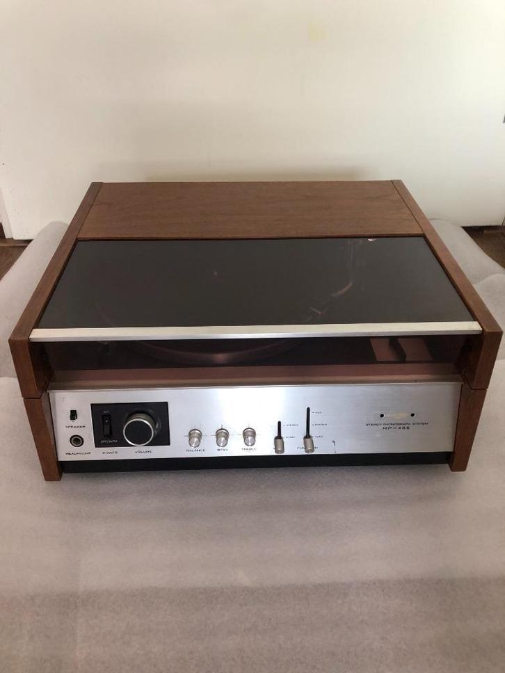 Sony HP-460 Platenspeler (1969) – Zeldzaam Vintage, Audio, Tv en Foto, Platenspelers, Gebruikt, Sony, Ophalen