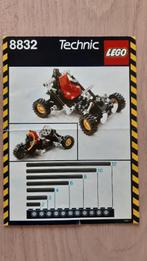 Lego Technic 8832 instructieboekje, Ophalen of Verzenden, Zo goed als nieuw, Complete set, Lego