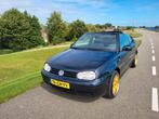 Volkswagen Golf 1.8 Cabriolet 55KW 2001 Blauw, Auto's, Volkswagen, Stof, 74 pk, 4 cilinders, Cabriolet