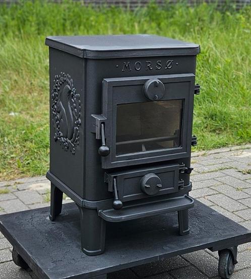 Houtkachel Morso 1410 Eekhoorn, Huis en Inrichting, Kachels, Zo goed als nieuw, Vrijstaand, Houtkachel, Hout, Ophalen
