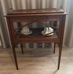 # Let-op     Antiek Theemeubel met Dienblad - Zeldzaam!, Ophalen of Verzenden