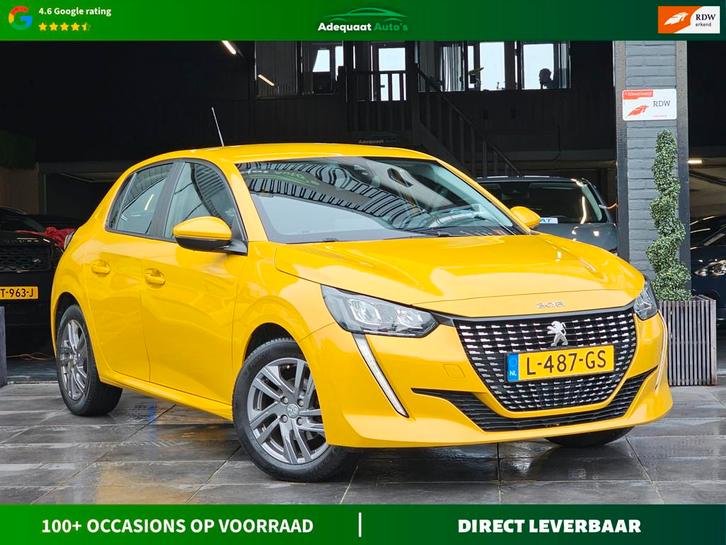 Peugeot 208 1.2 PureTech ActivePack|NW Riem|PDC|Cruise|Clima, Auto's, Peugeot, Bedrijf, Te koop, ABS, Airbags, Airconditioning