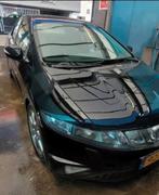Honda Civic 1.8 I Sport AMT 5DR 2007 Zwart, Auto's, 15 km/l, 4 cilinders, Zwart, Origineel Nederlands