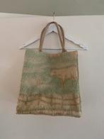 Unieke Handgemaakte jute/ wollen Tas, Sieraden, Tassen en Uiterlijk, Tassen | Damestassen, Ophalen of Verzenden, Zo goed als nieuw