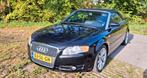 Audi A4 1.8 120KW Cabrio AUT 2006 Zwart, Auto's, Zwart, 4 cilinders, Cabriolet, 4 stoelen