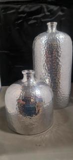 Zilveren vazen set, Overige materialen, Zwart, Ophalen of Verzenden, Zo goed als nieuw