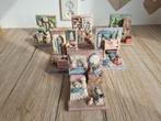 6 Prachtige Zeldzame Vintage Katten Poes Ornamenten Keramiek, Antiek en Kunst, Antiek | Keramiek en Aardewerk, Verzenden