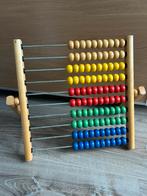 Houten reken rek, Kinderen en Baby's, Speelgoed | Houten speelgoed, Ophalen, Zo goed als nieuw