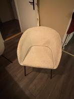 Vier boucle/teddy Eetkamerstoelen, Huis en Inrichting, Stoelen, Ophalen, Gebruikt, Vier, Stof