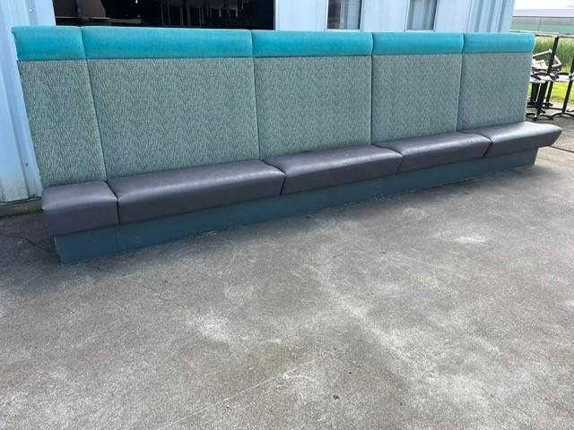 1 stuks horeca restaurant bank wandbank eetkamerbank 520 cm, Huis en Inrichting, Stoelen, Zo goed als nieuw, Eén, Hout, Leer, Stof