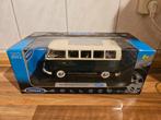 Welly 1962 Volkswagen T1 Bus Groen in OVP, Hobby en Vrije tijd, Modelauto's | 1:18, Ophalen of Verzenden, Zo goed als nieuw, Welly