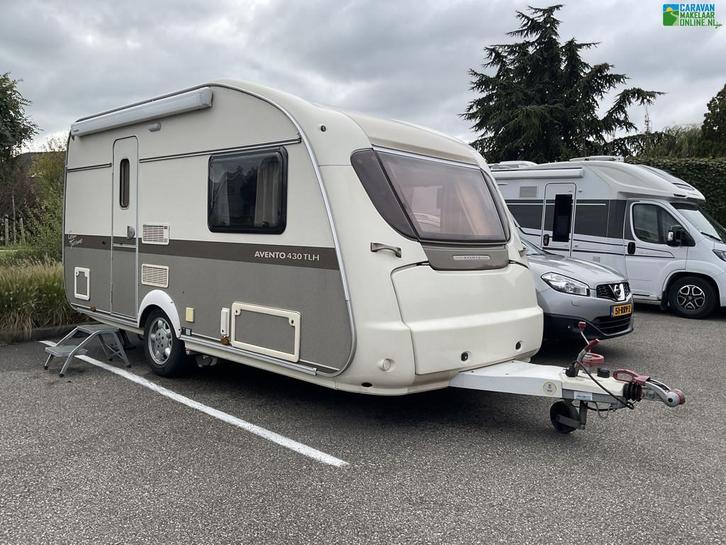 Avento Gran Turismo 430 TLH Mover, 2x Luifel, Vloerverw. Etc, Caravans en Kamperen, Caravans, Bedrijf, tot en met 2, 1000 - 1250 kg