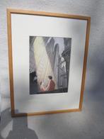 Ingelijste prent François SCHUITEN, Boeken, Eén stripboek, Ophalen of Verzenden, Zo goed als nieuw