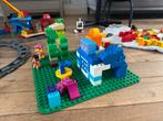 Duplo bouwplaat en losse blokken, Kinderen en Baby's, Speelgoed | Duplo en Lego, Ophalen of Verzenden, Gebruikt, Losse stenen