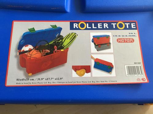 Grote Keter opbergbox met wieltjes, Kinderen en Baby's, Speelgoed | Educatief en Creatief, Zo goed als nieuw, Ophalen